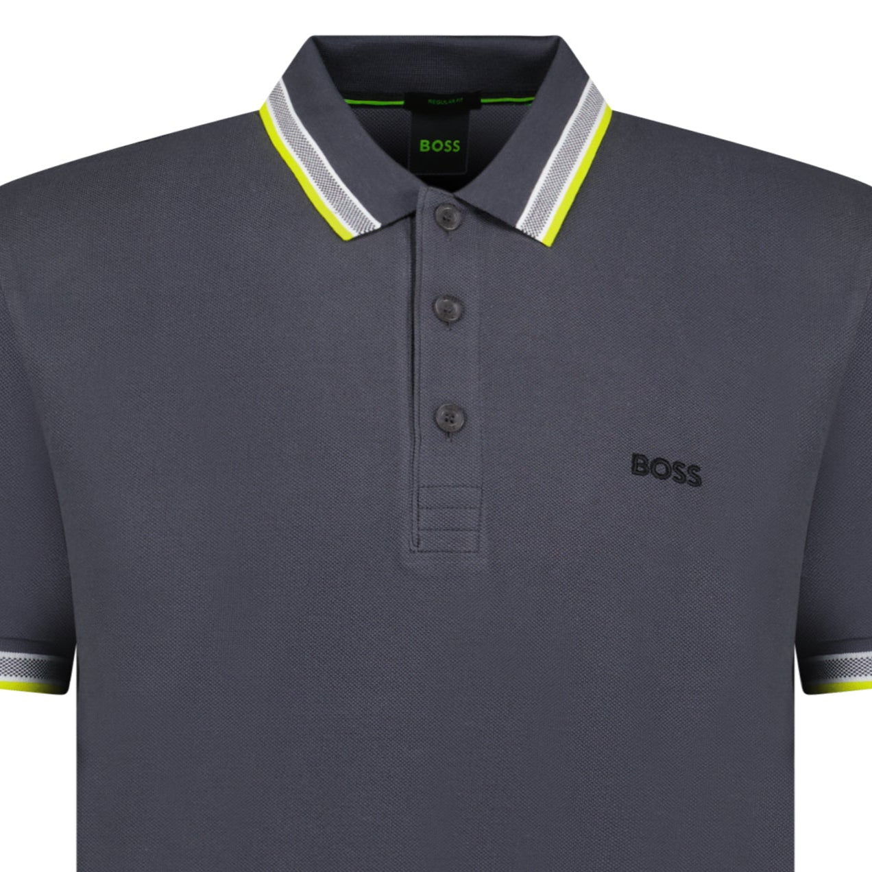 Boss Paddy Polo Shirt Dark Grey - Outlet Sale Always Under Retail