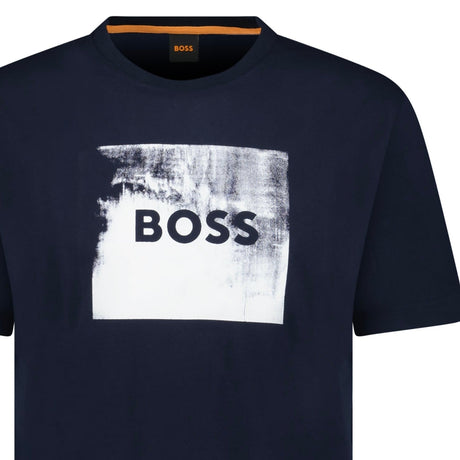 Hugo Boss Regular Fit Graphic Print T-Shirt - Boinclo - Outlet Sale Under Retail