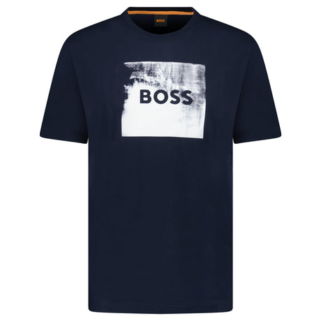 Hugo Boss Regular Fit Graphic Print T-Shirt - Boinclo - Outlet Sale Under Retail