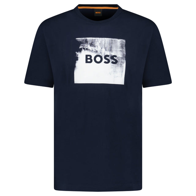 Hugo Boss Regular Fit Graphic Print T-Shirt - Boinclo - Outlet Sale Under Retail