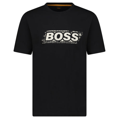 Hugo Boss 'Wheel' T-Shirt Black - Boinclo - Outlet Sale Under Retail