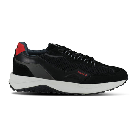 Hugo Boss Hugo 'Kane' Trainers Black, Red & White - Boinclo - Outlet Sale Under Retail
