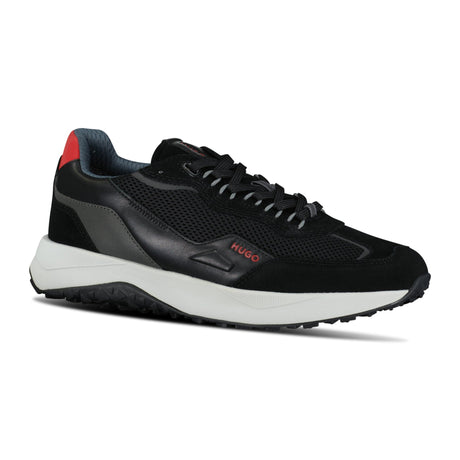 Hugo Boss Hugo 'Kane' Trainers Black, Red & White - Boinclo - Outlet Sale Under Retail