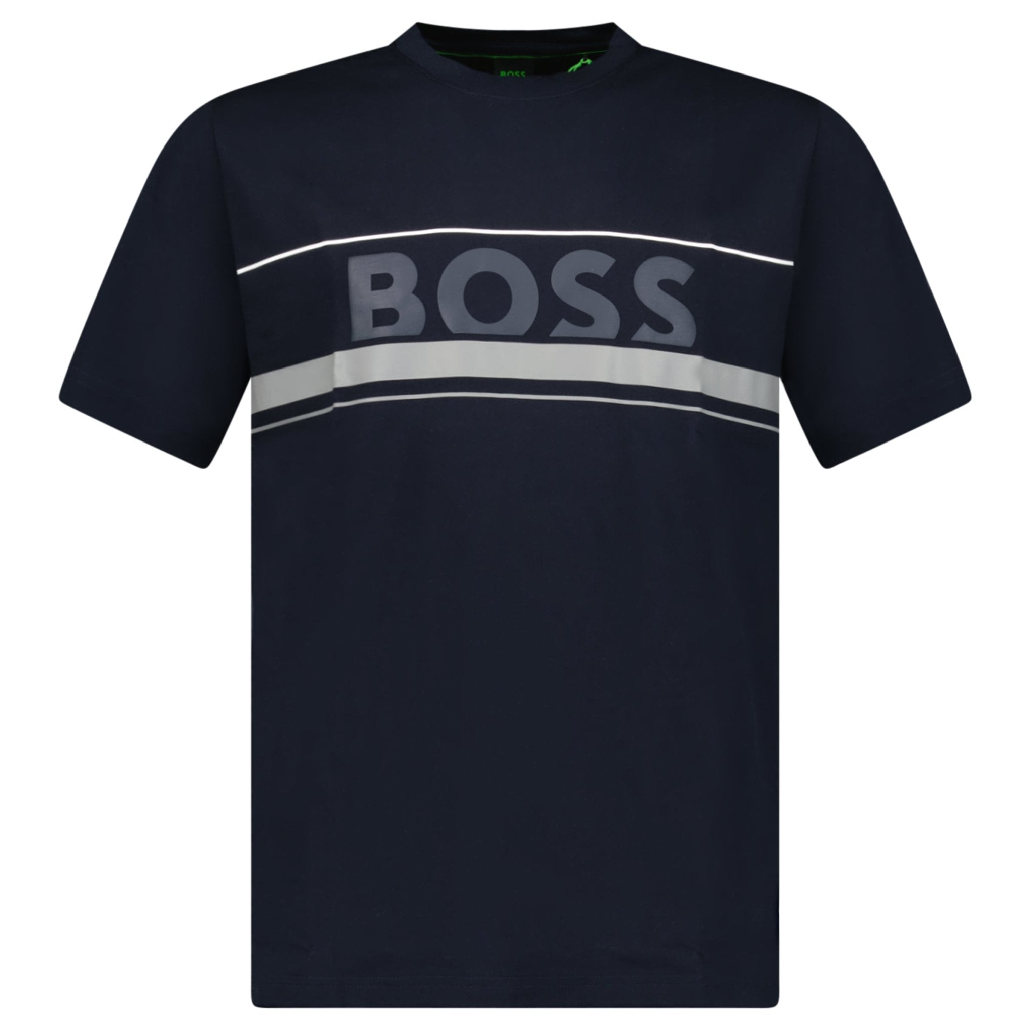 Color variation of Hugo Boss Iconic Zone Logo T-Shirt in Navy