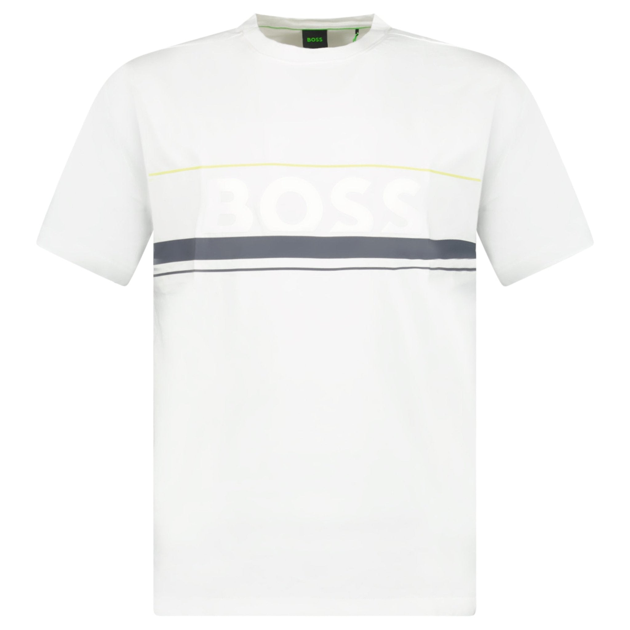 Color variation of Hugo Boss Iconic Zone Logo T-Shirt in White