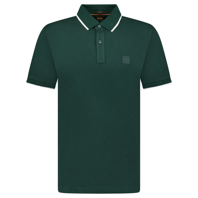 Collar Boss Green Polo Shirt Sale Mens Tshirts Hugo Boss Green