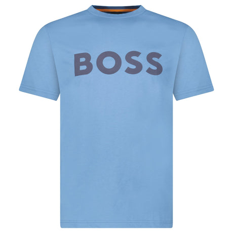 Hugo Boss Thinking 1 Logo T-Shirt in Blue - Boinclo - Outlet Sale Under Retail