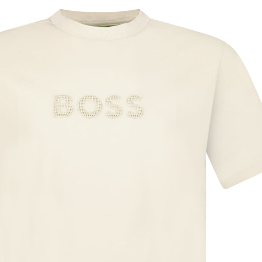 Hugo Boss TS Terrace T-Shirt in Light Beige - Boinclo - Outlet Sale Under Retail
