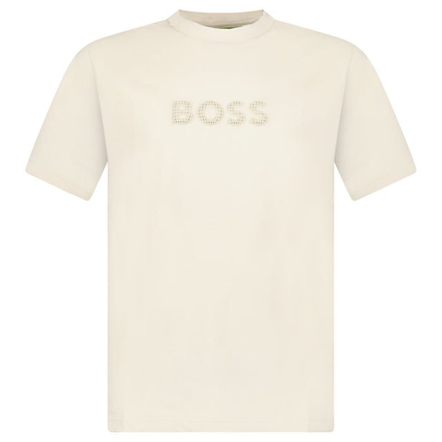 Hugo Boss TS Terrace T-Shirt in Light Beige - Boinclo - Outlet Sale Under Retail
