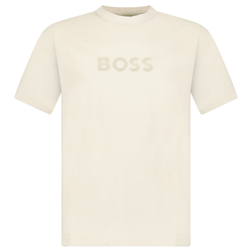 Hugo Boss TS Terrace T-Shirt in Light Beige - Boinclo - Outlet Sale Under Retail