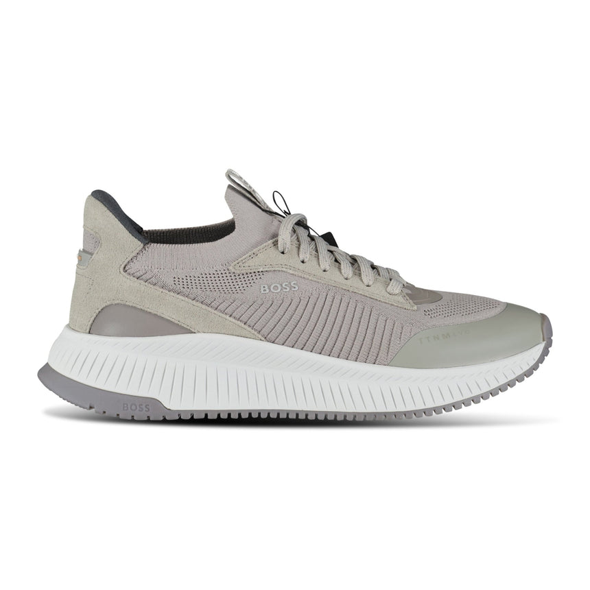 Hugo Boss TTNM EVO Trainers in Grey White - Boinclo - Outlet Sale Under Retail