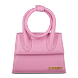 Jacquemus Le Chiquito Noeud Bag in Light Pink - Boinclo - Outlet Sale Under Retail