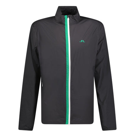 J.Lindeberg Ash Light Packable Golf Jacket Black - Boinclo - Outlet Sale Under Retail