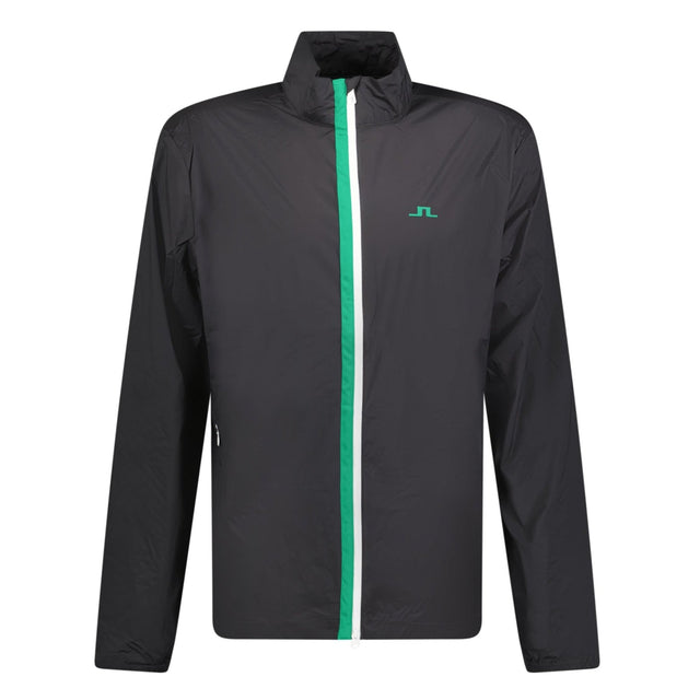 J.Lindeberg Ash Light Packable Golf Jacket Black - Boinclo - Outlet Sale Under Retail