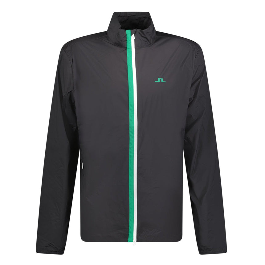 J.Lindeberg Ash Light Packable Golf Jacket Black - Boinclo - Outlet Sale Under Retail