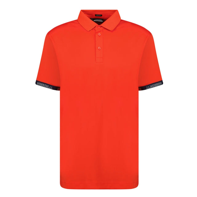 J.Lindeberg Guy Golf Polo Fiery Red - Boinclo - Outlet Sale Under Retail