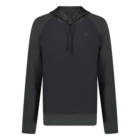 J.Lindeberg Kent Golf Hoodie Black Melange - Boinclo - Outlet Sale Under Retail