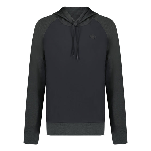 J.Lindeberg Kent Golf Hoodie Black Melange - Boinclo - Outlet Sale Under Retail
