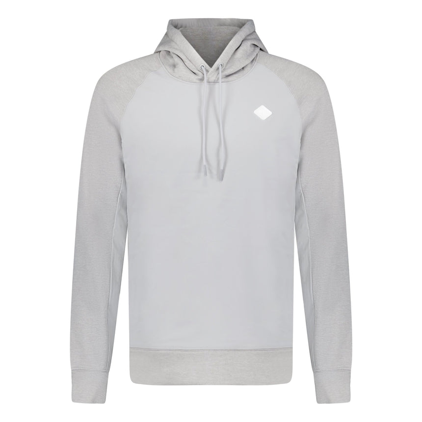 J.Lindeberg Kent Golf Hoodie Light Grey Melange - Boinclo - Outlet Sale Under Retail