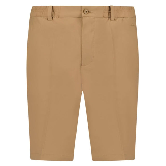 J.Lindeberg Stuart Stripe Golf Shorts Tiger Brown - Boinclo - Outlet Sale Under Retail