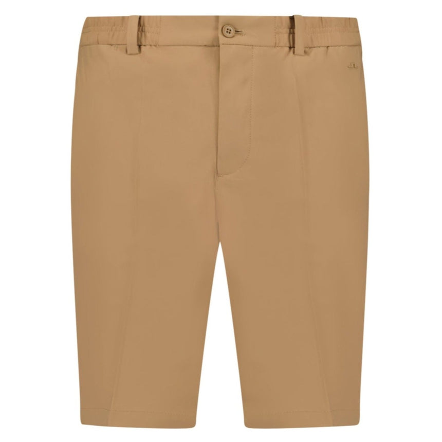 J.Lindeberg Stuart Stripe Golf Shorts Tiger Brown - Boinclo - Outlet Sale Under Retail