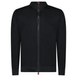 Kiton Zip - Up Track Top in Black - Boinclo - Outlet Sale Under Retail