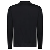 Kiton Zip - Up Track Top in Black - Boinclo - Outlet Sale Under Retail
