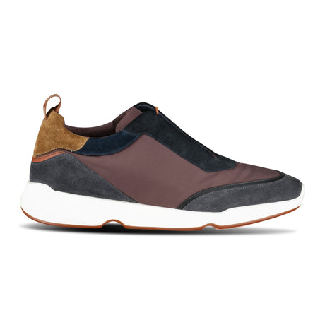 LORO PIANA MODULAR WALK TRAINERS MAROON & NAVY - Boinclo ltd - Outlet Sale Under Retail