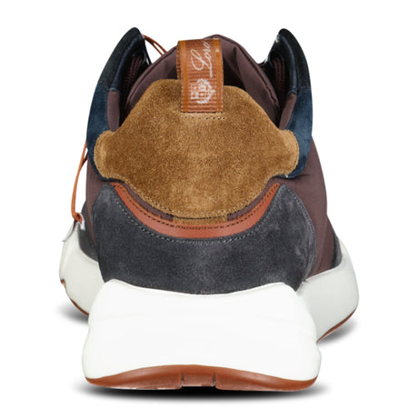 LORO PIANA MODULAR WALK TRAINERS MAROON & NAVY - Boinclo ltd - Outlet Sale Under Retail