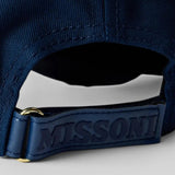 Missoni Embroidered Cap in Navy Blue - Boinclo - Outlet Sale Under Retail