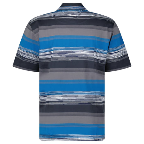 Missoni Short Sleeve Polo T-Shirt Blue Tone - Boinclo - Outlet Sale Under Retail