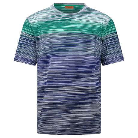 Missoni Slub T-Shirt Multi Blue - Boinclo - Outlet Sale Under Retail
