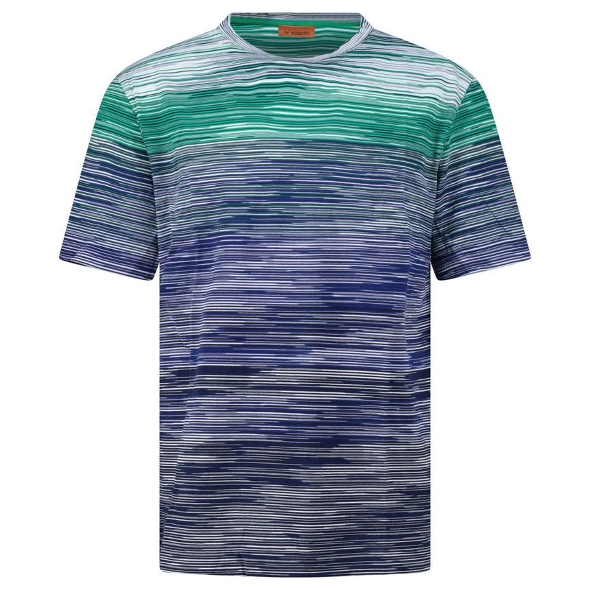 Missoni Slub T-Shirt Multi Blue - Boinclo - Outlet Sale Under Retail