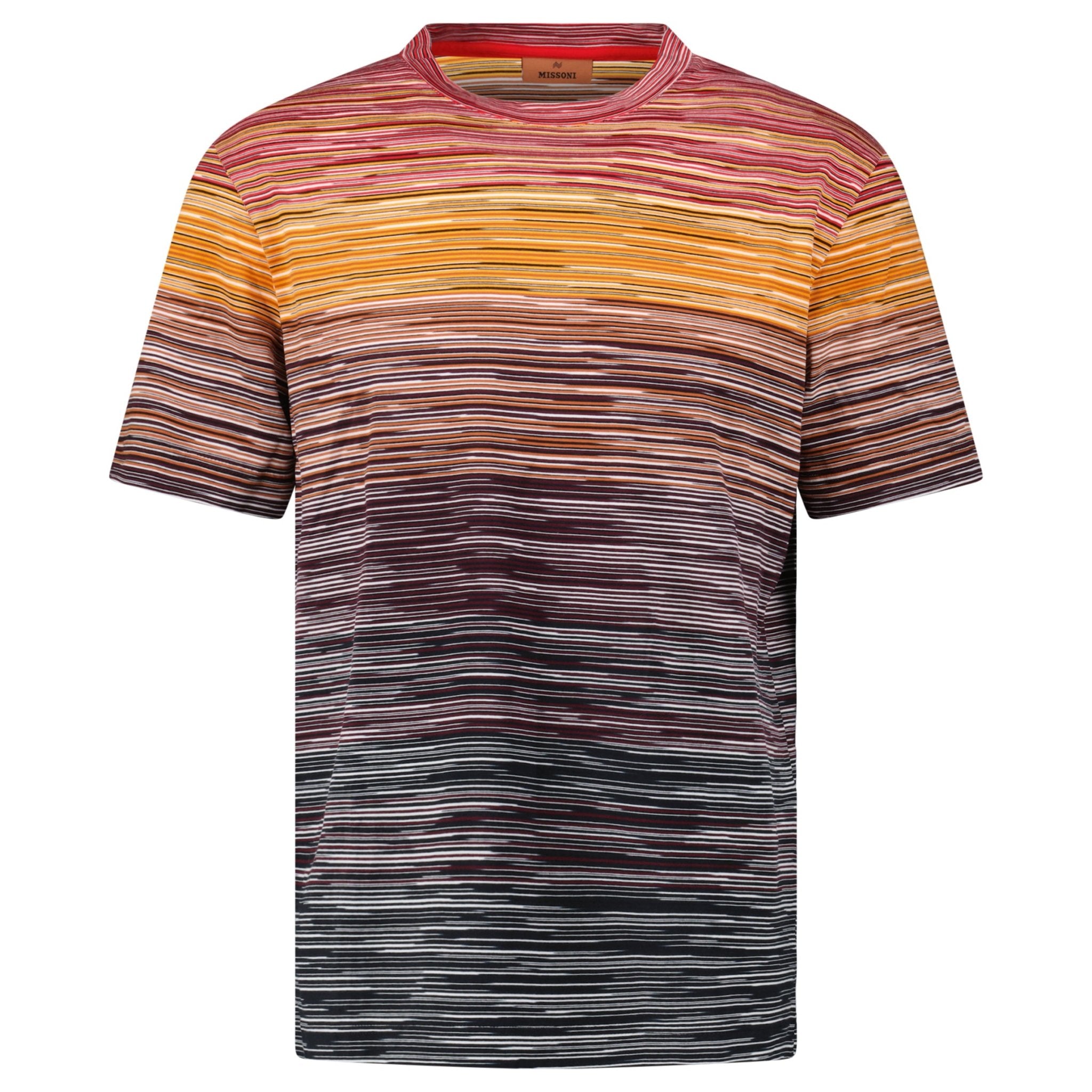 Color variation of Missoni Slub T-Shirt Multi Red