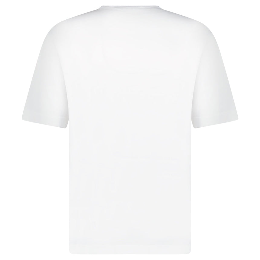 Missoni Sport Knitted Insert Logo T-Shirt White Heritage - Boinclo - Outlet Sale Under Retail