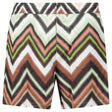 Missoni Zig Zag Swim Shorts Multi Green And Brown - Boinclo - Outlet Sale Under Retail