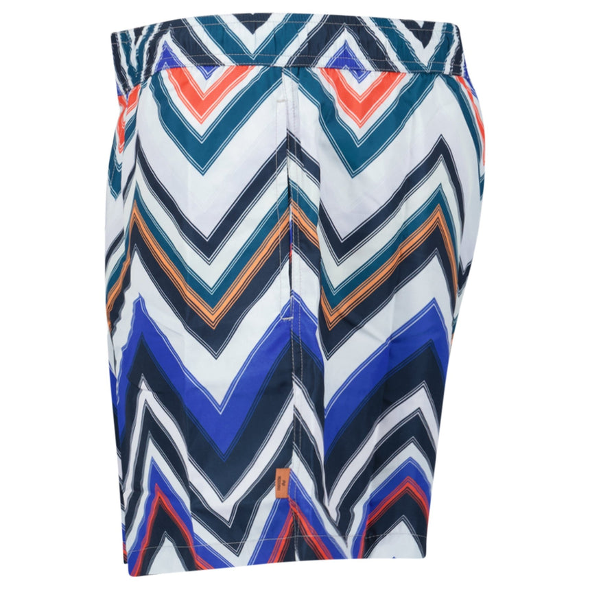 Missoni Zig Zag Swim Shorts Multi Red And Blue - Boinclo - Outlet Sale Under Retail