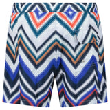 Missoni Zig Zag Swim Shorts Multi Red And Blue - Boinclo - Outlet Sale Under Retail
