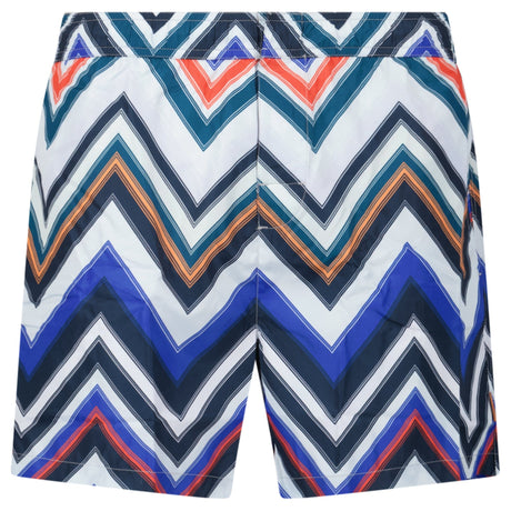 Missoni Zig Zag Swim Shorts Multi Red And Blue - Boinclo - Outlet Sale Under Retail