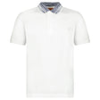Missoni Space Dye Collar Short Sleeve Polo Shirt White - Boinclo - Outlet Sale Under Retail