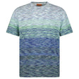 Missoni Space Dye Degrade Short Sleeve T-Shirt Green - Boinclo - Outlet Sale Under Retail
