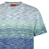 Missoni Space Dye Degrade Short Sleeve T-Shirt Green - Boinclo - Outlet Sale Under Retail