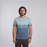 Missoni Space Dye Degrade Short Sleeve T-Shirt Green - Boinclo - Outlet Sale Under Retail