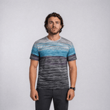Missoni Space Dye Short Sleeve Stripe T-Shirt Dark Grey - Boinclo - Outlet Sale Under Retail