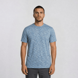 Missoni Space Dye Short Sleeve T-Shirt Blue Tones - Boinclo - Outlet Sale Under Retail