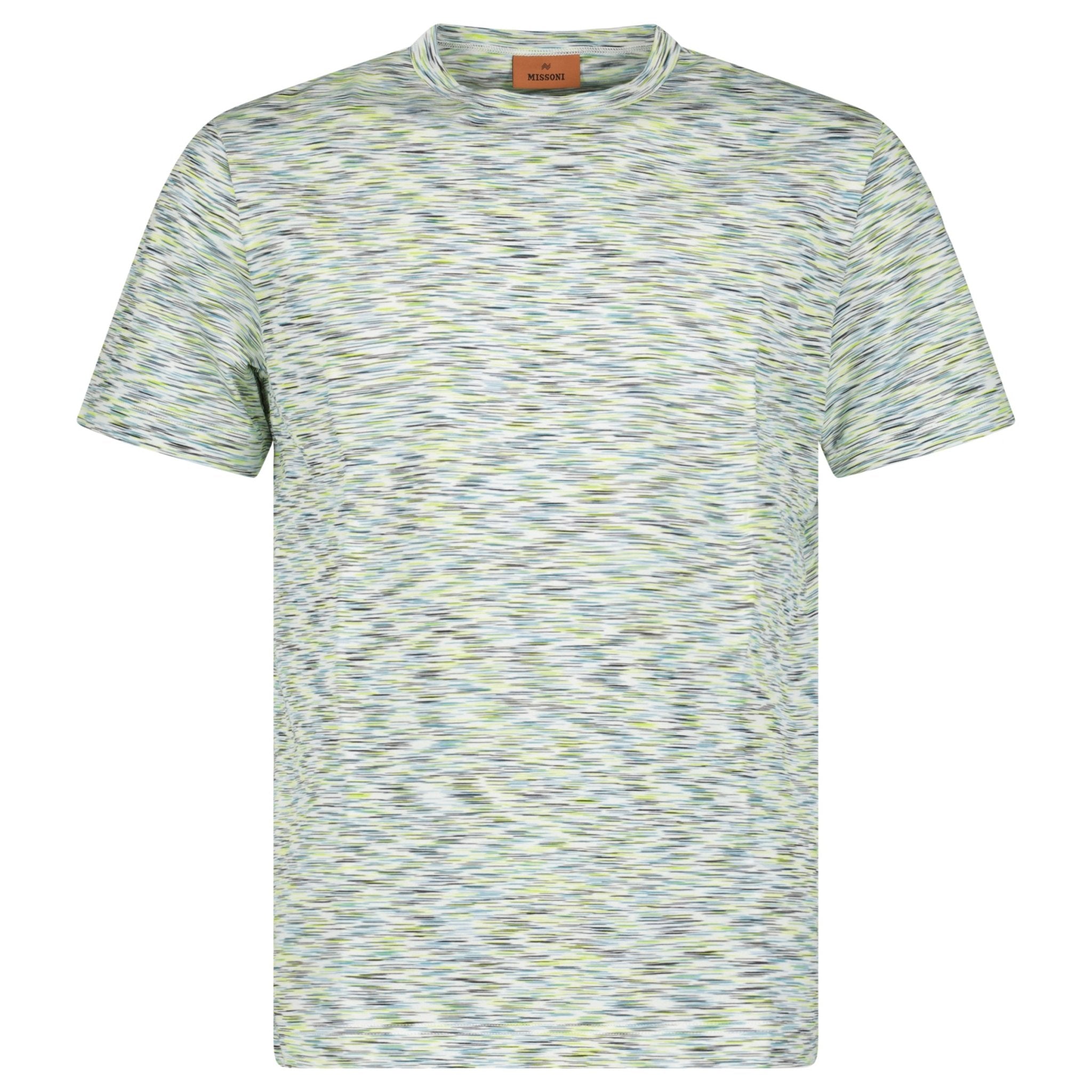Color variation of Missoni Space Dye Short Sleeve T-Shirt Lime