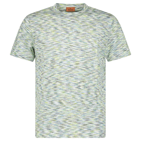 Missoni Space Dye Short Sleeve T-Shirt Lime - Boinclo - Outlet Sale Under Retail