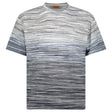 Missoni Space-Dyed Slub Cotton T-Shirt in Light Blue - Boinclo - Outlet Sale Under Retail