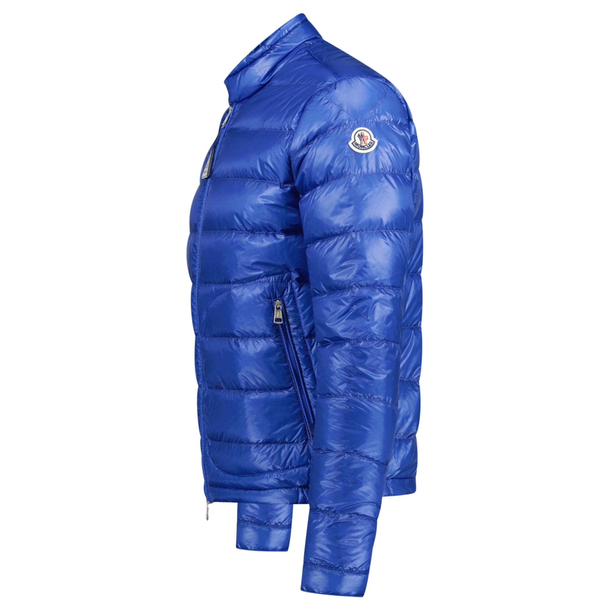 Moncler Acorus Down Jacket Blue Outlet Sale Always Under Retail Boinclo