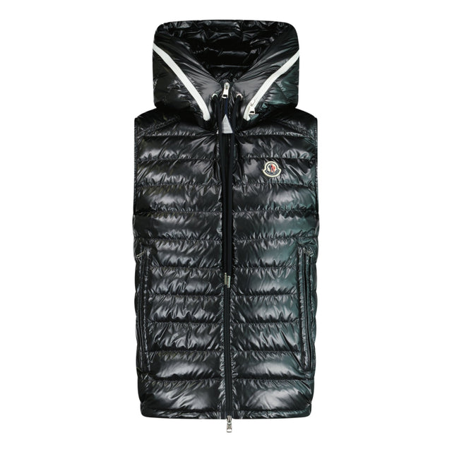 Moncler 'Akaishi' Full Zip Down Gilet Black - Boinclo ltd - Outlet Sale Under Retail